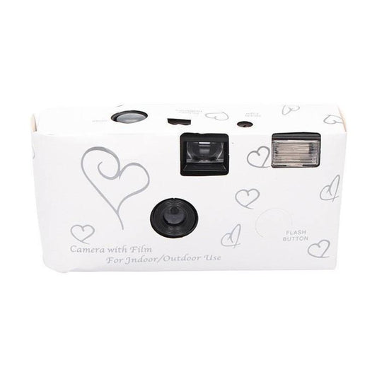 Retro Disposable Film Camera Point-and-Shoot Film Camera, Includes 17 Sheets Film, Includes 27 Sheets Film