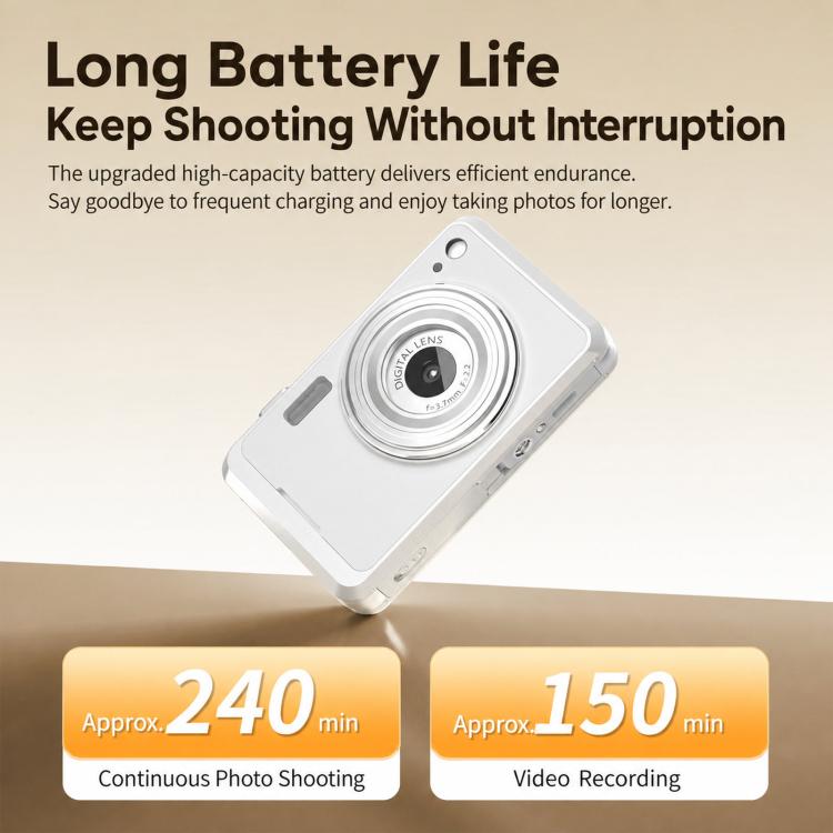 C35 Portable CCD Beauty Filter Vlog Camera 64-Megapixel HD Digital Camera