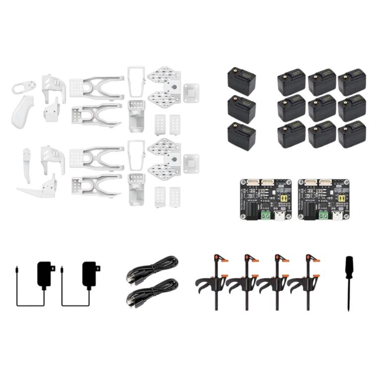 WAVESHARE SO-ARM101 Open-Source 6-Axis Robotic Arm High-Torque Bus Servo, US Plug, UK Plug, EU Plug