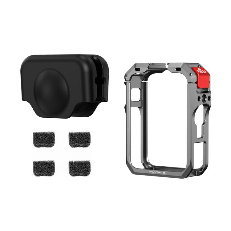 For DJI Osmo 360 II Flymile Camera Protective Cage Lens Cap Frame