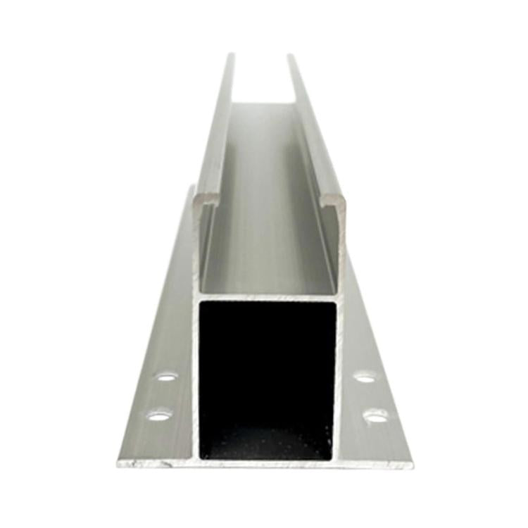 Photovoltaic Aluminum Alloy H-Profile Rail Solar Panel Mounting Bracket, 23cm