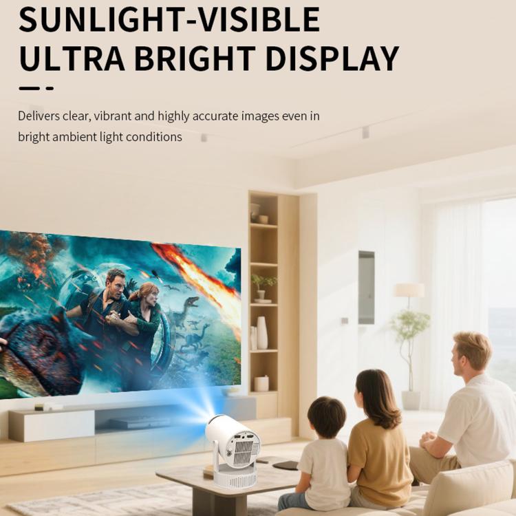 HY300proMax Android WiFi Portable Projector Wireless HD Screen Casting For Mobile Phone, US Plug, EU Plug, UK Plug, AU Plug