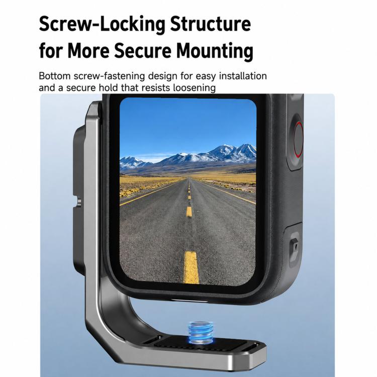 For Insta360 X6 Flymile L-Plate Quick-Release Horizontal Vertical Shooting Adapter Bracket