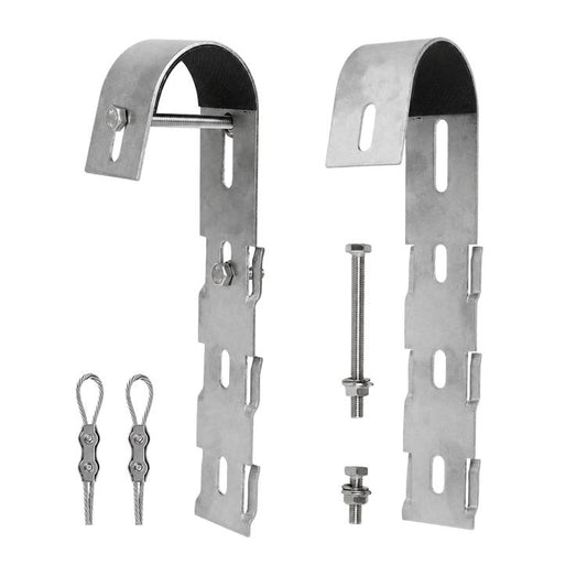 Household Solar Panel Bracket Hook Stainless Steel Pv Balcony Hook, 22cm