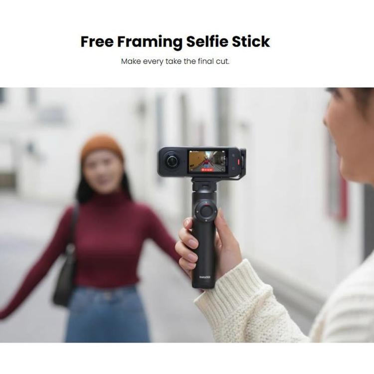 For Insta360 X5 Original Free Framing Selfie Stick