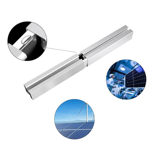 Aluminum Alloy Solar Pv Bracket Rail Connector