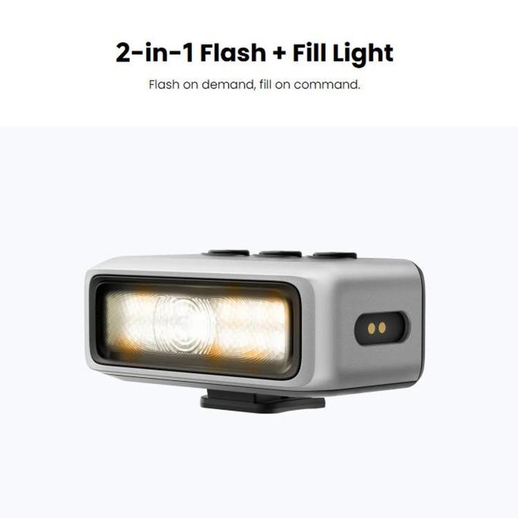 For Insta360 Ace Pro 2 Original 2 In 1 Flash + Fill Light