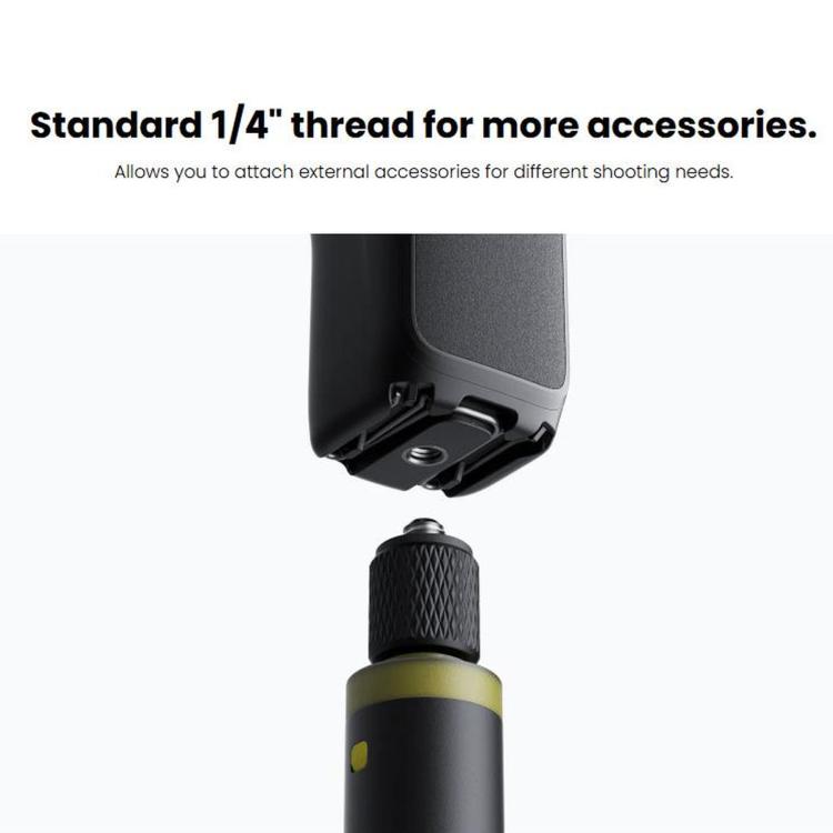 For Insta360 Luna Pro / Ultra Original 1000mAh Battery Grip With Tripod