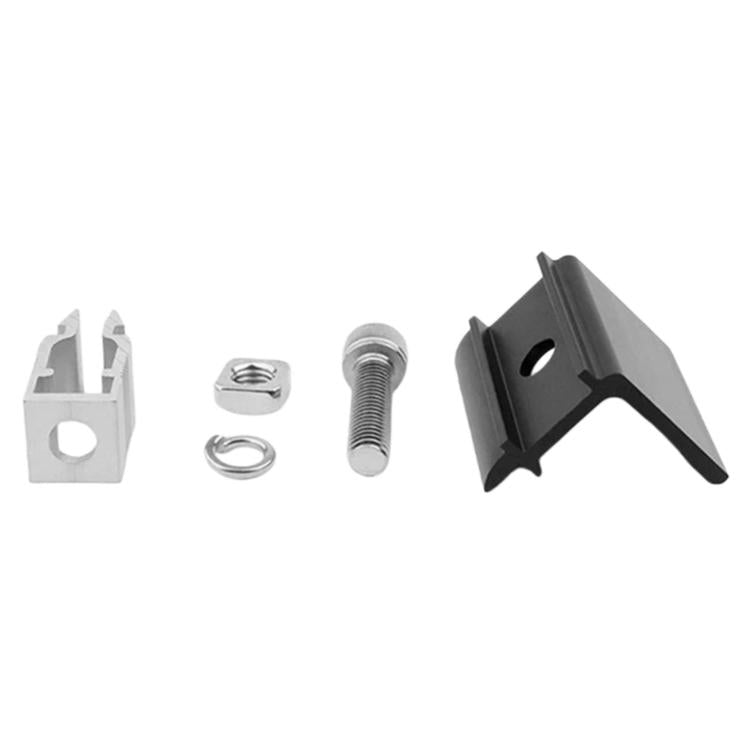 Aluminum Alloy Solar Panel Mid Clamp PV Panel End Clamp Fixture, Mid Clamp