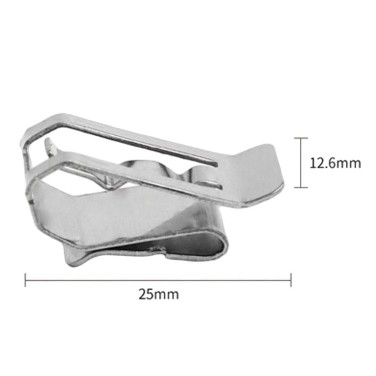 Solar PV Cable Clip Stainless Steel Cable Clamp, 180 Degree
