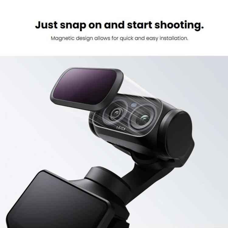 3 PCS For Insta360 Luna Ultra Original ND4+ND16+ND64 Filters, ND4+ND16+ND64 Filters