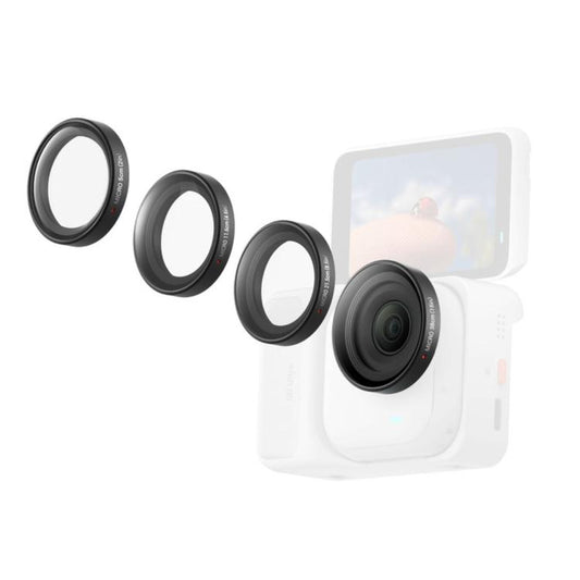 4 PCS For Insta360 GO Ultra Original Micro Lens Kit, 5cm+11.6cm+21.5cm+38cm, Micro Lens Kit