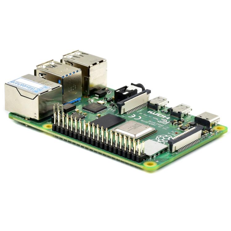 Waveshare Raspberry Pi 4 Model B Starter Kit 3GB RAM With 16GB Micro SD Card, EU Plug, US Plug, UK Plug