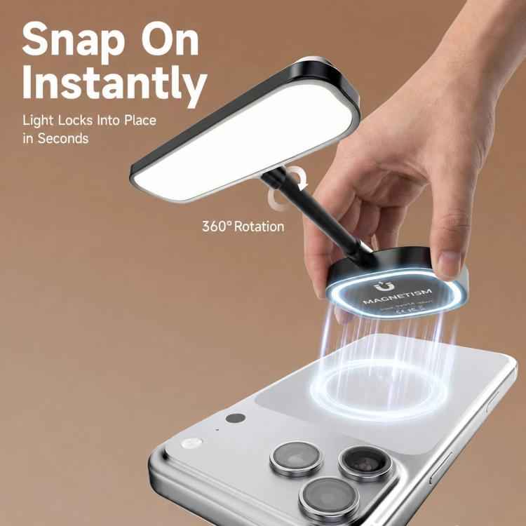 K7 Portable Magnetic Phone Fill Light Reading Light Portable Portrait Beauty Lamp For Face Shooting, K7