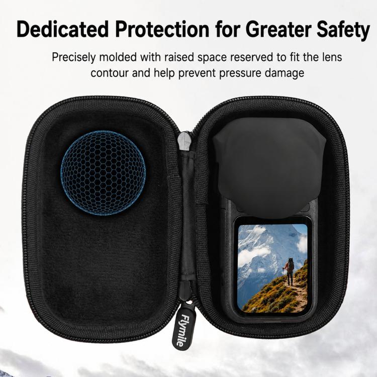 For Insta360 X6 Flymile Portable Waterproof Carrying Case