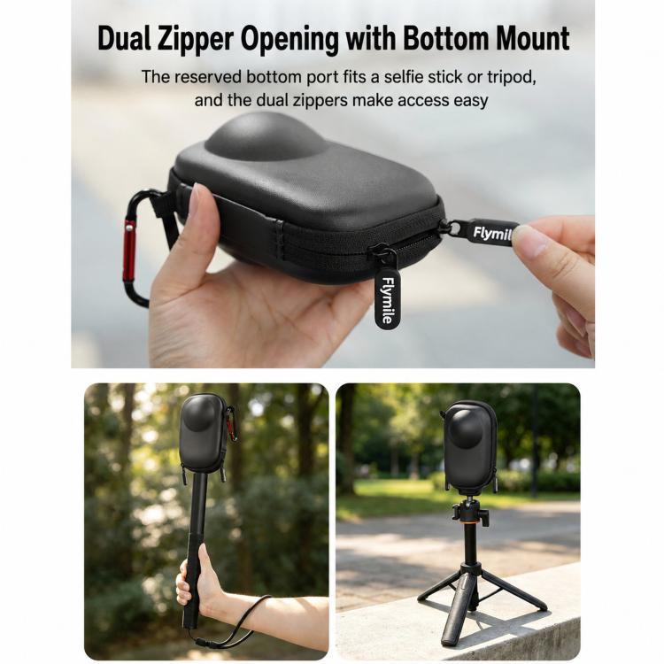 For Insta360 X6 Flymile Portable Waterproof Carrying Case