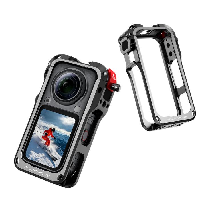 For Insta360 X6 Snap-On Rabbit Cage Protective Case Frame Shockproof Cover