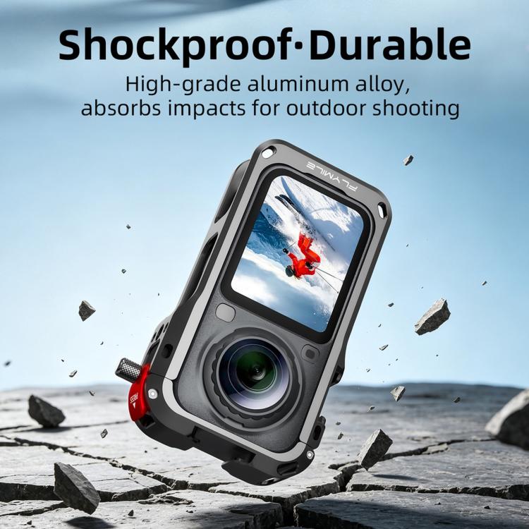 For Insta360 X6 Snap-On Rabbit Cage Protective Case Frame Shockproof Cover