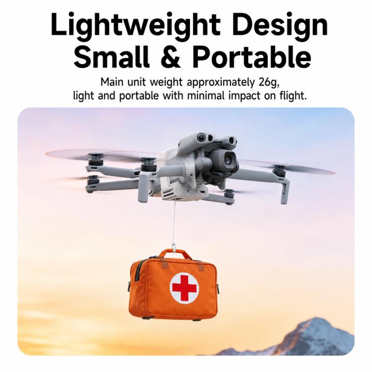 LKTOP PT-1 Drone Payload Release System Light Sensor Airdropper For DJI Mini 5 Pro / Air 3 Series / Mavic Series
