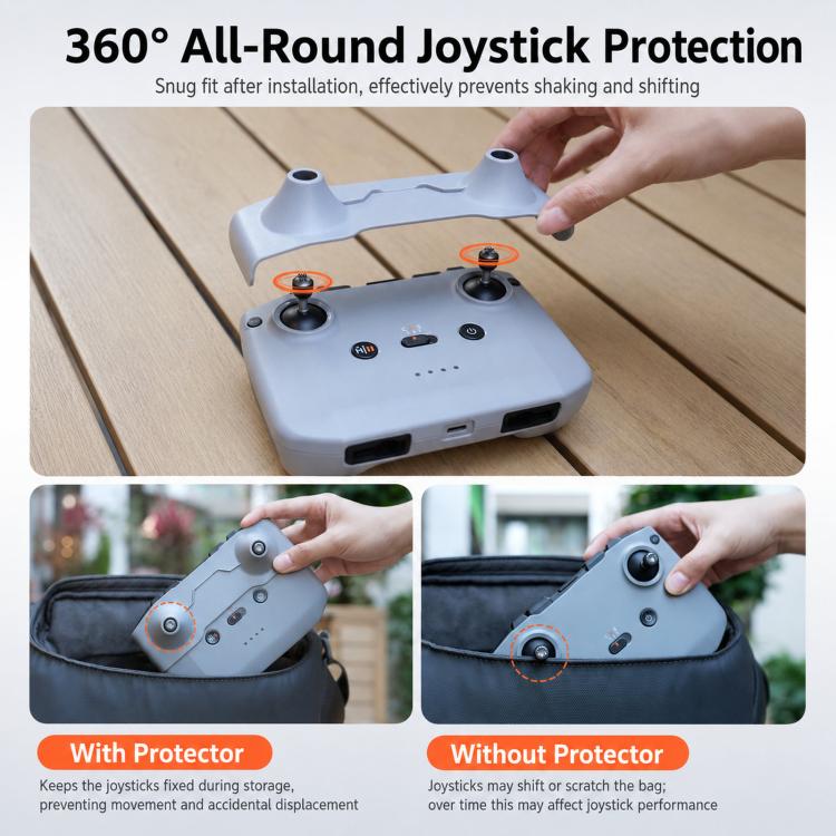 LKTOP Joystick Protector Cover For DJI RC-N1 / RC-N2 / RC-N3 Controller Anti-Shake Stick Holder Guard