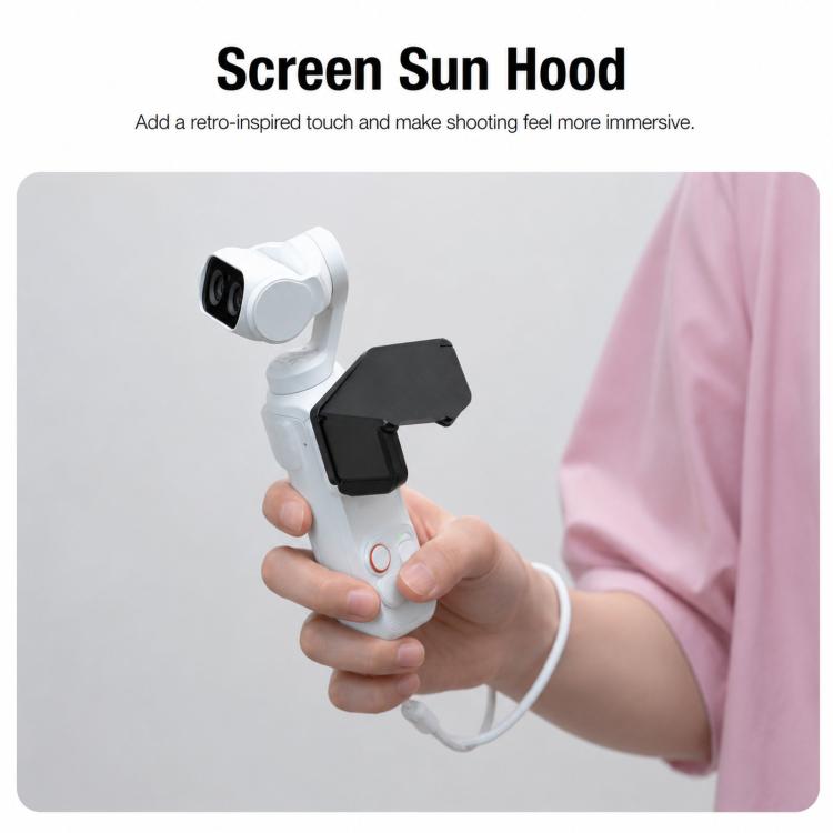 For Insta360 Luna Ultra Original Magnetic Folding Screen Shade, Screen Shade
