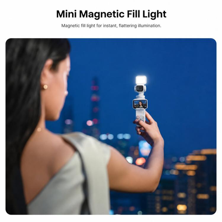 For Insta360 Luna Pro Original Mini Magnetic Fill Light