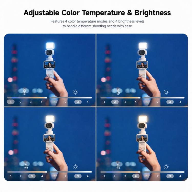 For Insta360 Luna Pro Original Mini Magnetic Fill Light
