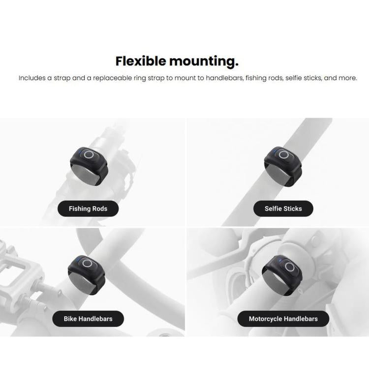 For Insta360 X6 / X4 Air / GO Ultra / X5 / Ace Pro 2 Original Ring Remote