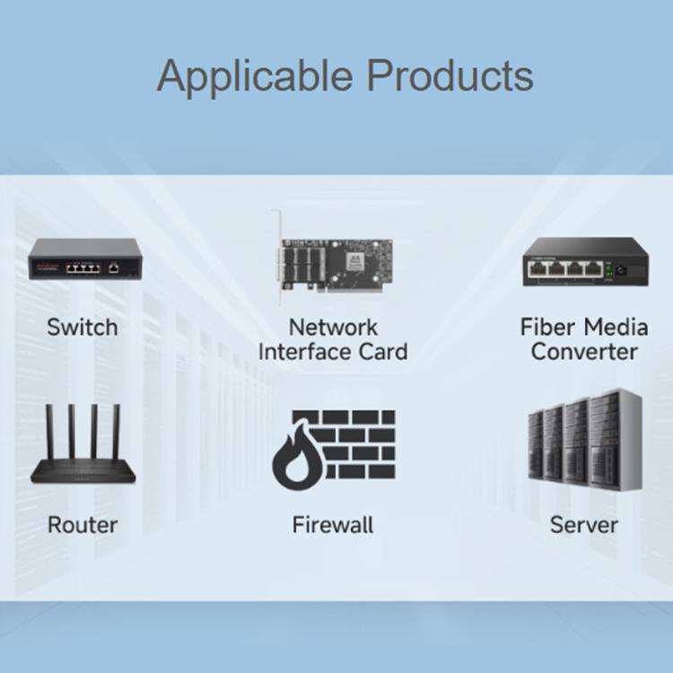 WAVESHARE Gigabit SFP Optical Transceiver With LC Connector Supports Hot-Swappable Operation Plug-And-Play, Multimode, Single-mode