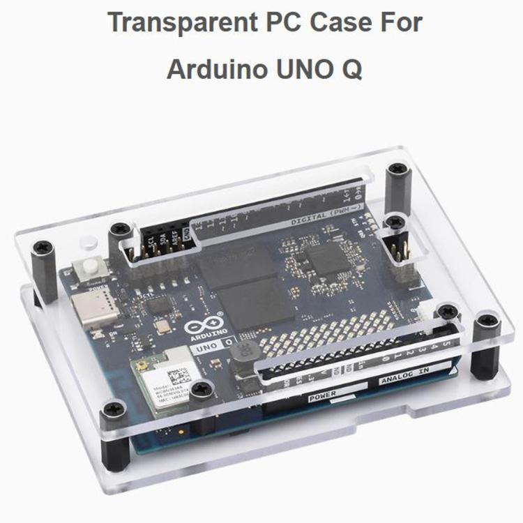 WAVESHARE For Arduino UNO Q Development Board Enclosure Kit Basic Version, 2GB+16GB, 4GB+32GB