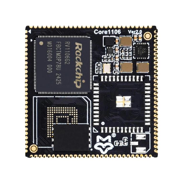 WAVESHARE 128MB Luckfox Core1106 Core Board Based On Rockchip RV1106 Chip, No WiFi, With WiFi
