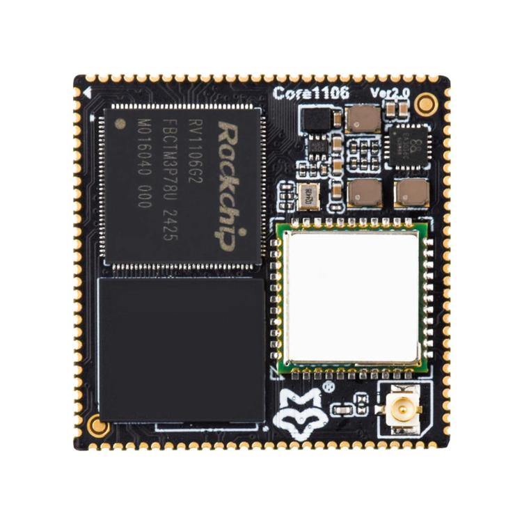 WAVESHARE 128MB Luckfox Core1106 Core Board Based On Rockchip RV1106 Chip, No WiFi, With WiFi