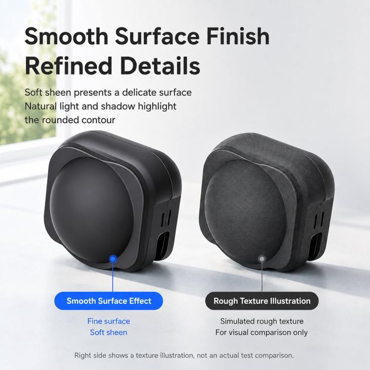 For Insta360 X6 Silicone Lens Cap Anti-Scratch Soft Camera Lens Cover