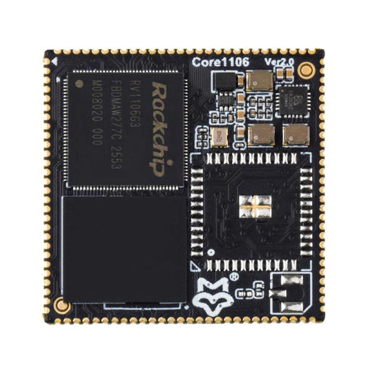 WAVESHARE 256MB Luckfox Core1106 Core Board Based On Rockchip RV1106 Chip, No WiFi, With WiFi