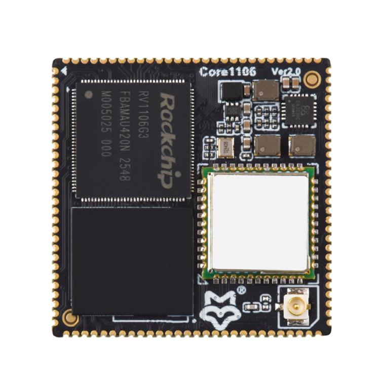 WAVESHARE 256MB Luckfox Core1106 Core Board Based On Rockchip RV1106 Chip, No WiFi, With WiFi