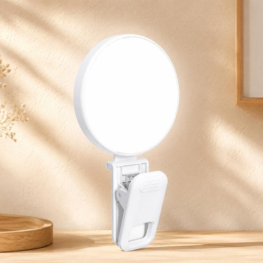 M81 Clip-On Phone Video Light Vlog Selfie Rechargeable Pocket Light, Three Color Temperatures, Three Color Temperatures+Full RGB Color