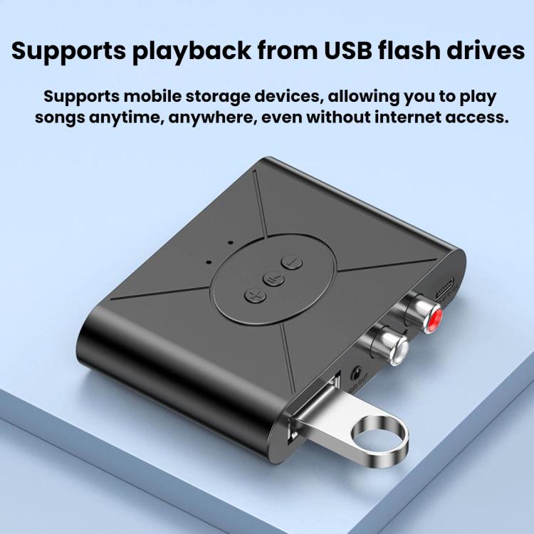 NFC Bluetooth Receiver 5.3 Wireless RCA Audio Transmission Receiver, Y87
