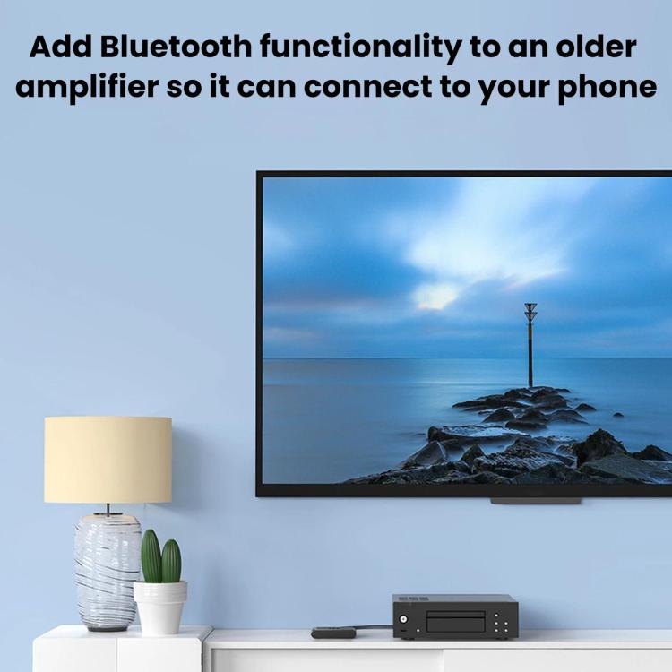NFC Bluetooth Receiver 5.3 Wireless RCA Audio Transmission Receiver, Y87