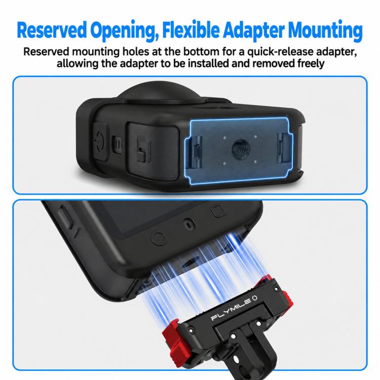 For DJI Osmo 360 / 360 II Flymile Camera Silicone Lens Cover