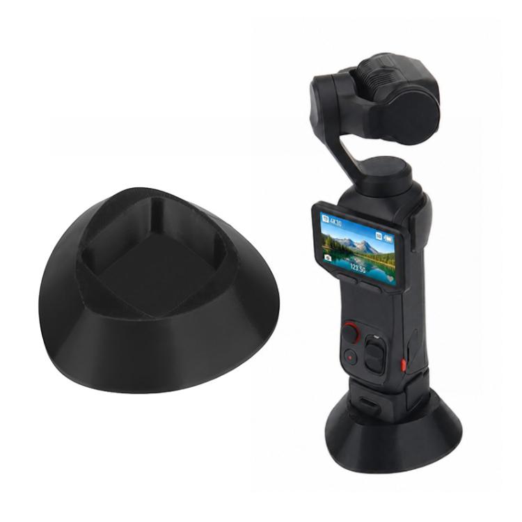 For Insta360 Luna Pro / Ultra Flexible Silicone Desk & Car Dashboard Mount Base, Black Standard, White Standard, Black with Adhesive Pad, White with Adhesive Pad