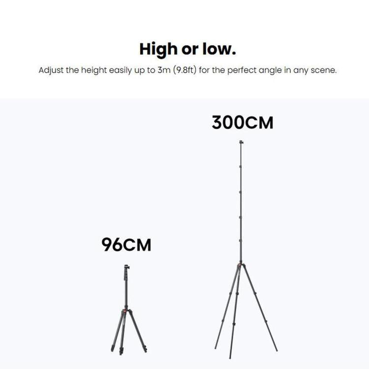 Original Extended Edition Tripod, For Insta360 X6 / X5 / X4 Air / X4 / X3 / ONE RS / ONE X2 / ONE R / GO 2, Extended Edition Tripod