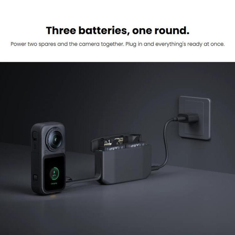 For Insta360 X6 Original Fast Charge Case, Fast Charge Case