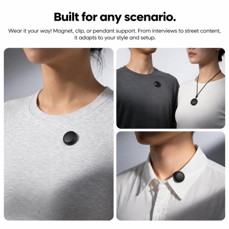For Insta360 X6 / Luna Ultra / X4 Air / GO Ultra Original 2 In 1 Mic Air, Transmitter + Receiver, Mic Air