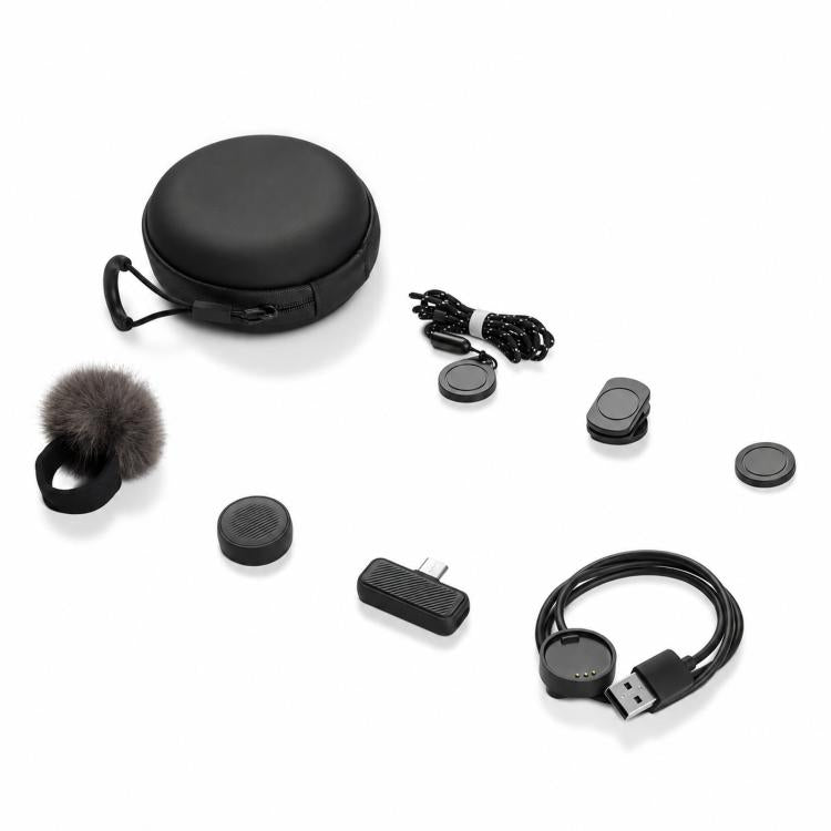 For Insta360 X6 / Luna Ultra / X4 Air / GO Ultra Original 2 In 1 Mic Air, Transmitter + Receiver, Mic Air