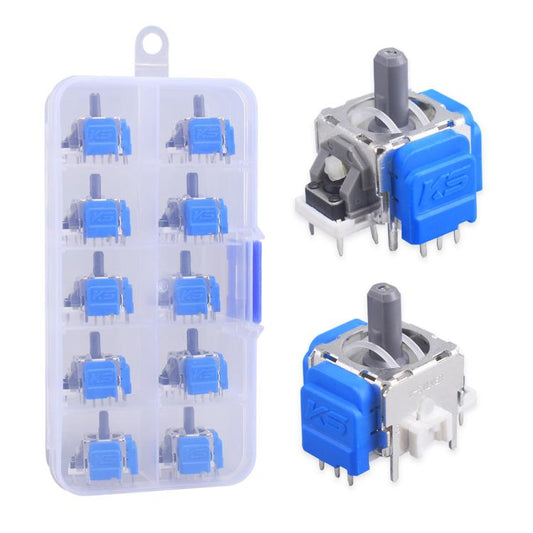 TMR Electromagnetic 3D Joystick Analog Sensor Module Replacement, 10 PCS/Box For PS5, 10 PCS/Box For PS4, 10 PCS/Box For XBOX, 10 PCS/Box For Nintendo Switch PRO, 10 PCS/Box For Nintendo Switch Joycon Black, 10 PCS/Box For Nintendo Switch Joycon White