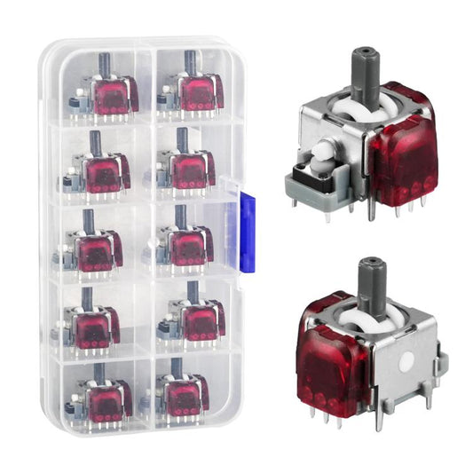 3rd Gen TMR Joystick Sensor Module Controller Repair Parts, 10 PCS/Box For PS5, 10 PCS/Box For XBOX One, 10 PCS/Box For PS4, For Nintendo Switch Pro 10 PCS/Box