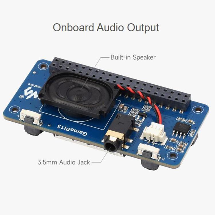 1.3 inch LCD Game Console For Raspberry Pi 240x240 Resolution Integrated ST7789 Driver Chip SPI Communication, WAVESHARE 29421, WAVESHARE 29422