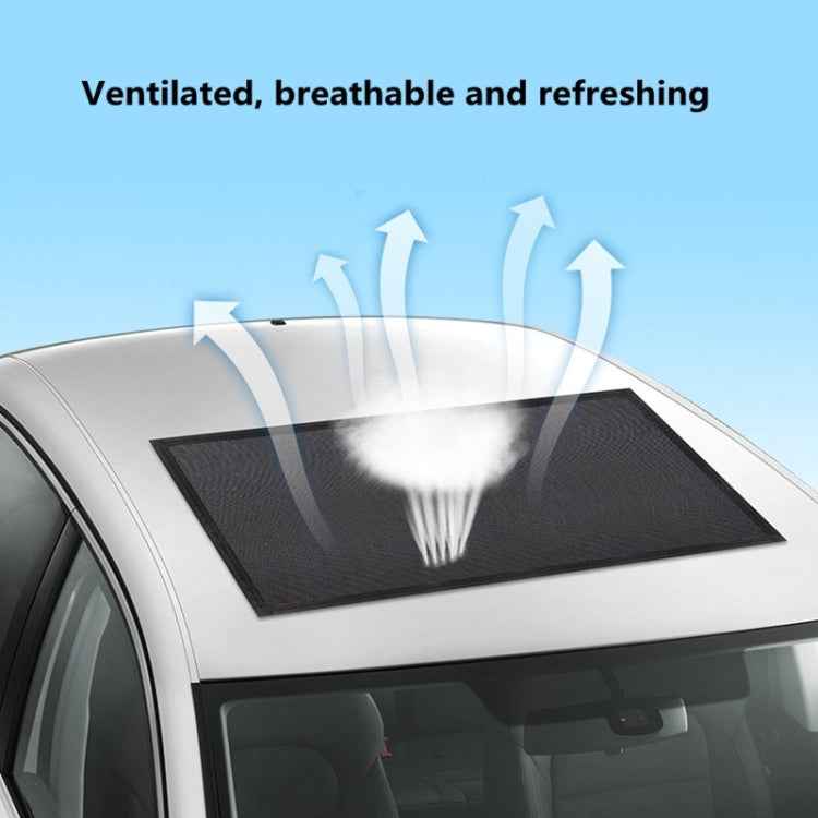 Car Sunroof Anti-mosquito Screens Magnetic Car Sunroof Sunshade, 95x55cm