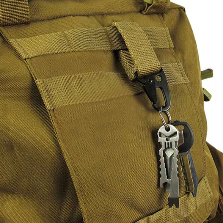 2PCS Outdoor Camping  Carabiner Backpack Hooks Olecranon Molle Hook Survival Gear EDC Nylon Keychain Clasp