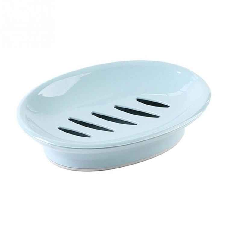 Double Lattice Home Bathroom Soap Dish Box Case Holder Container